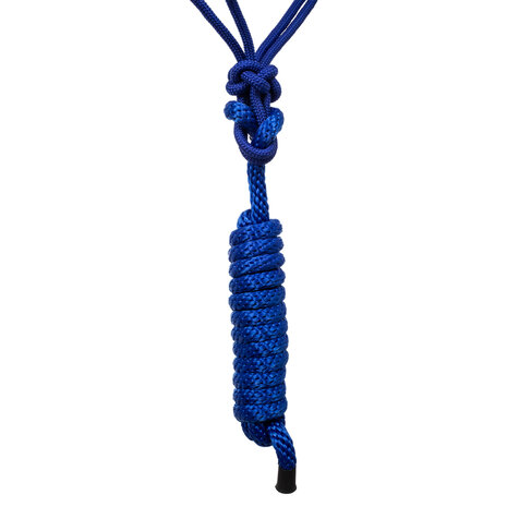 Pool&#039;s Touwhalster met Leadrope Royal Blue