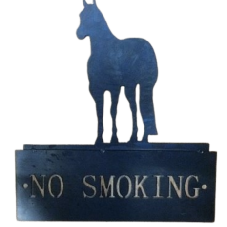 Metalen Bordje No Smoking