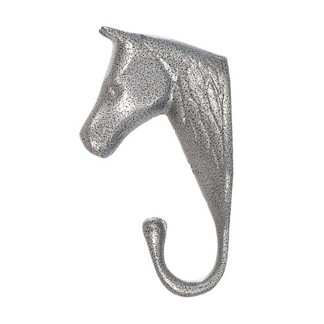 Hanger met paardenhoofd Zilver