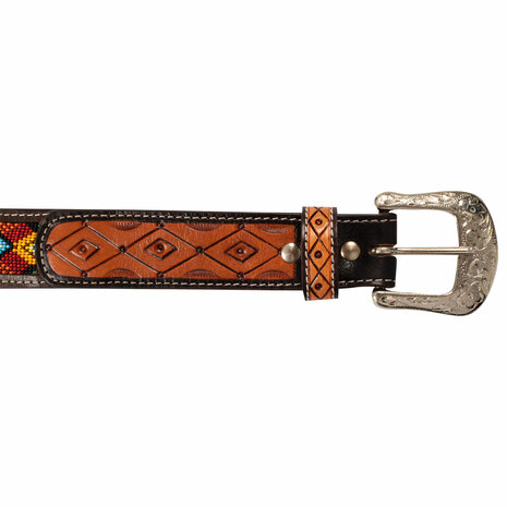 Pool&#039;s  Unisex Western Beaded Belt