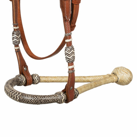 Bitloos Hoofdstel Pool&#039;s Bosal Rawhide