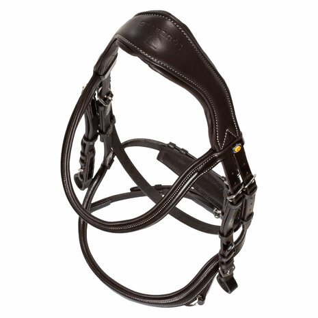 Equestro Anatomic Hoofdstel Bruin