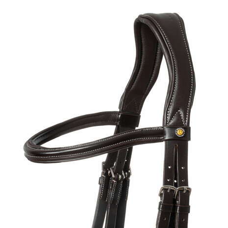 Equestro Anatomic Hoofdstel Bruin