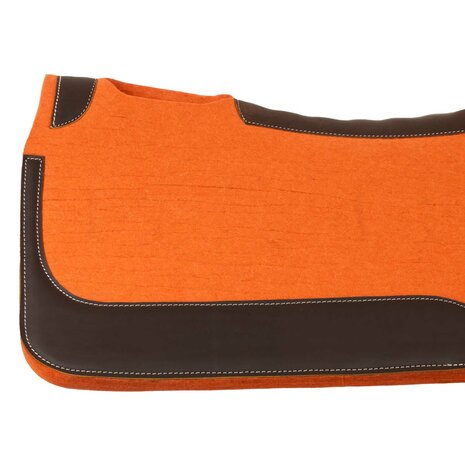 Pool&#039;s Westernpad Vilt Orange