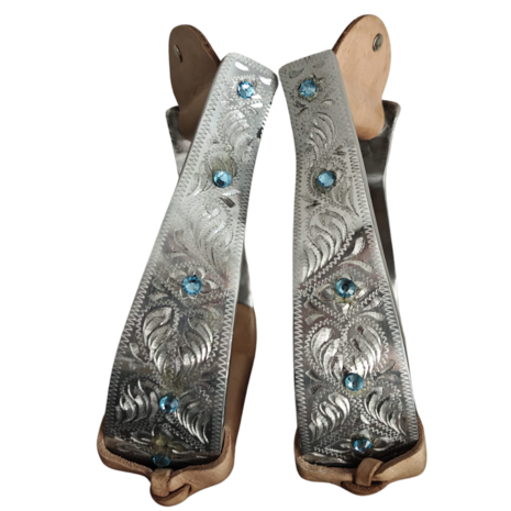 Kifrahorse Slanted Stirrups Turquoise