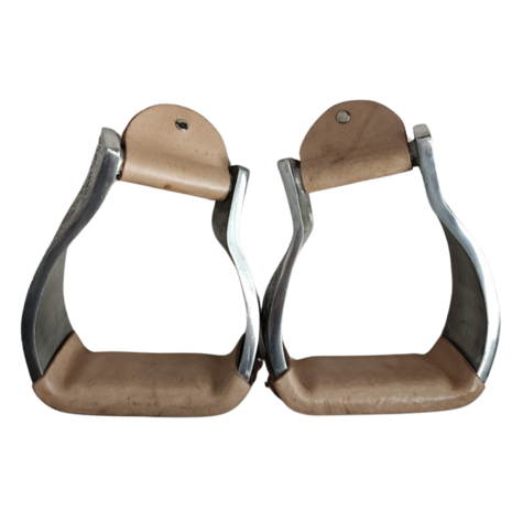 Kifrahorse Slanted Stirrups White