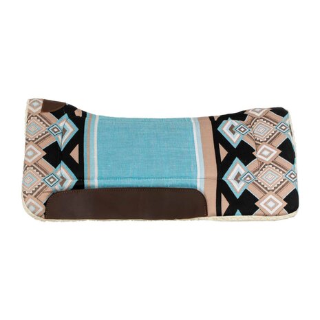 Pool&#039;s Westernpad met synthetisch wol Light Blue