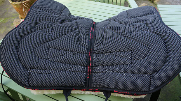 Barebackpad Airmesh, Wool &amp; Pockets