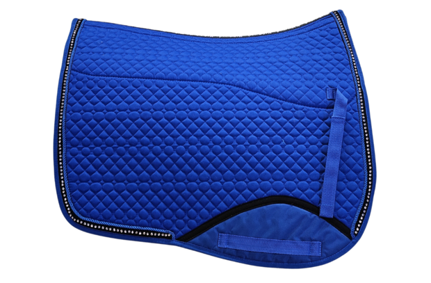 Kifra-pad Square Royal Blue SHINE COTTON