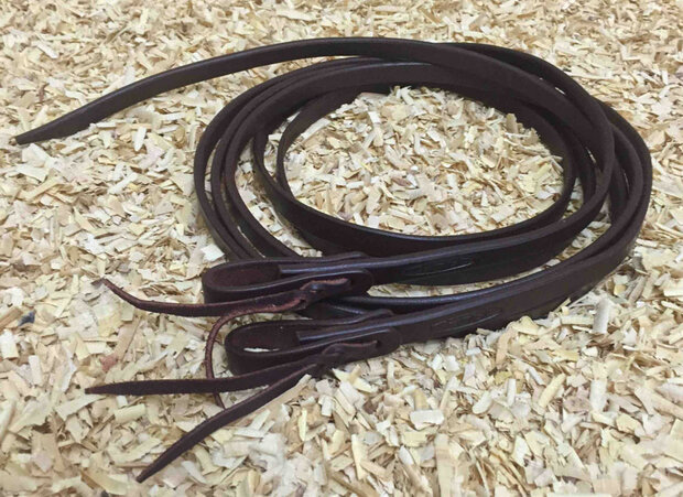 Leather Split Reins  1/2&Prime; 