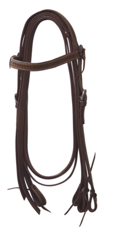 Lakota Western Hoofdstel met Reins Straight Brow